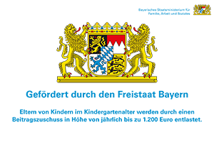 Gefördert durch den Freistaat Bayern